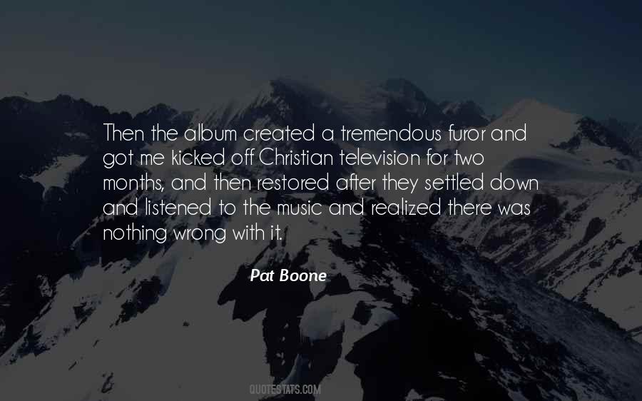 Pat Boone Quotes #151814