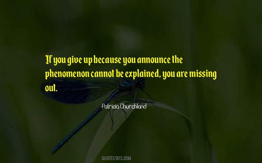 Patricia Churchland Quotes #1234045