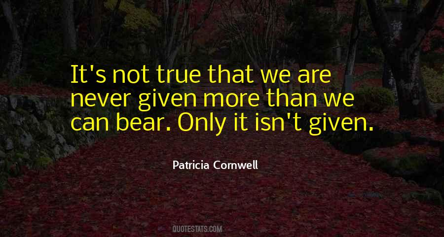 Patricia Cornwell Quotes #625531