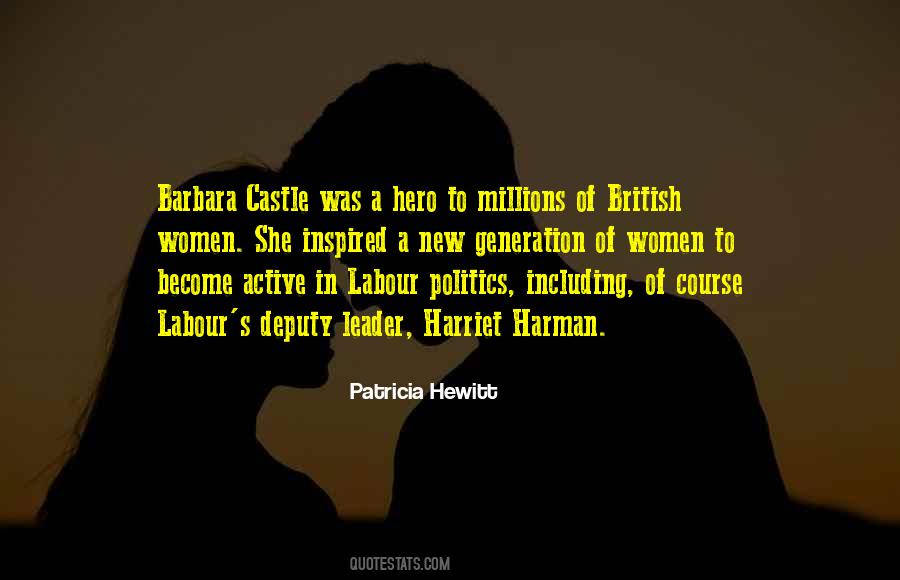 Patricia Hewitt Quotes #1797739