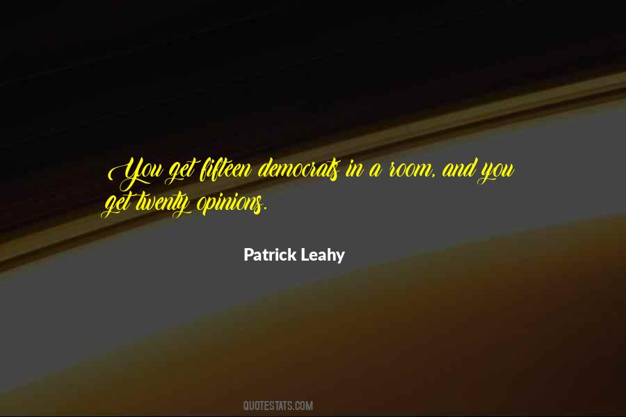 Patrick Leahy Quotes #141784