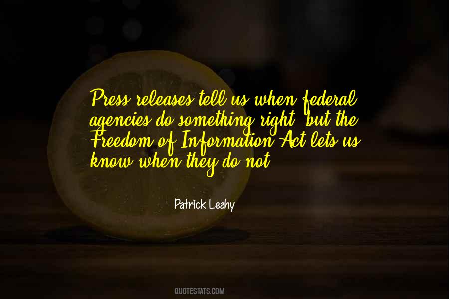 Patrick Leahy Quotes #506726