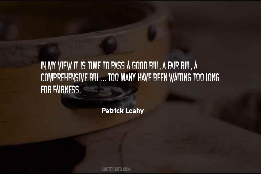 Patrick Leahy Quotes #733021