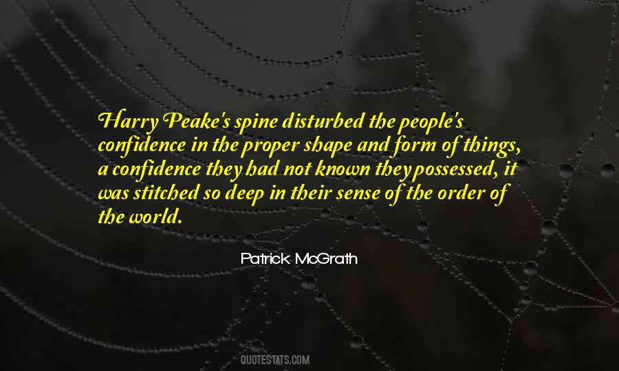 Patrick Mcgrath Quotes #1067120