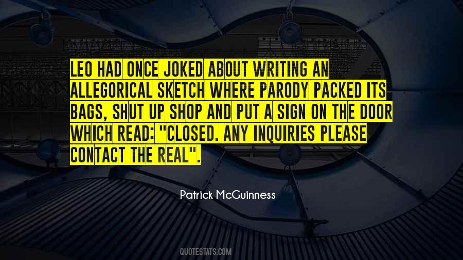 Patrick Mcguinness Quotes #991041