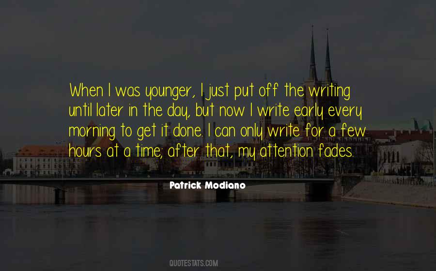 Patrick Modiano Quotes #1598914