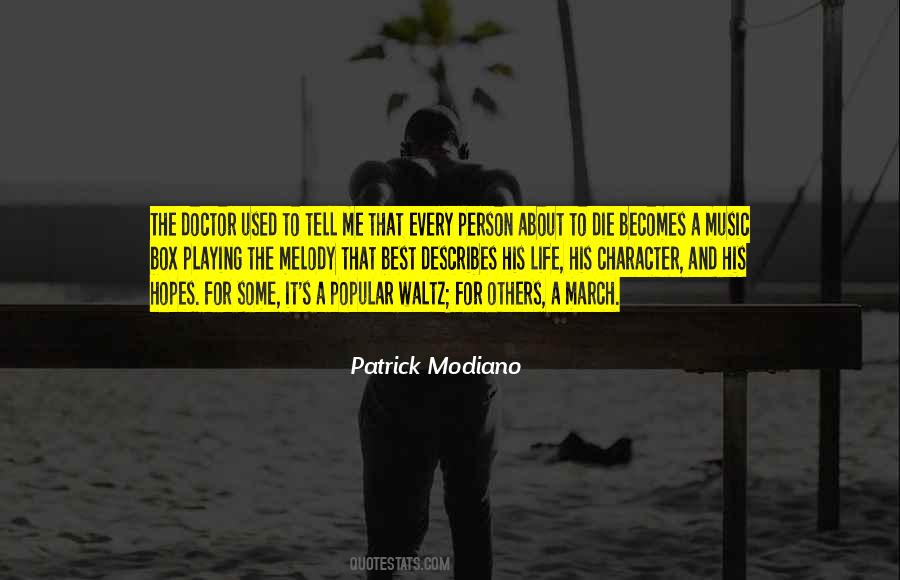 Patrick Modiano Quotes #491750