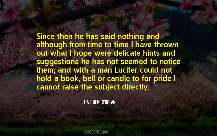 Patrick O'brian Quotes #164177