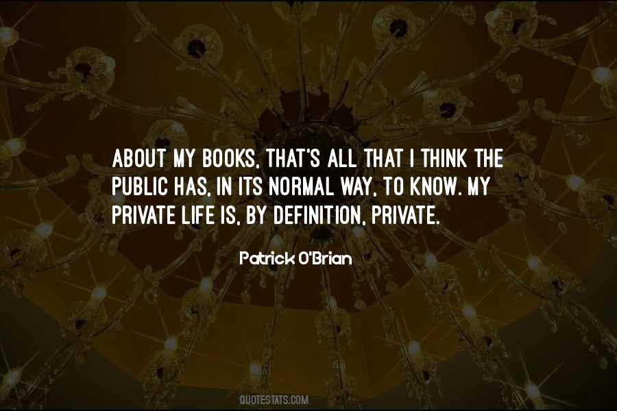 Patrick O'brian Quotes #658368