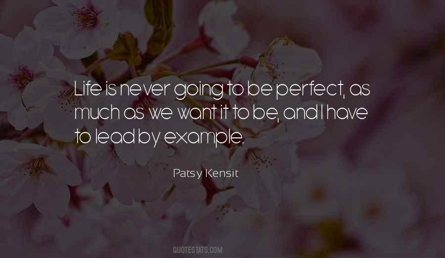 Patsy Kensit Quotes #1510689