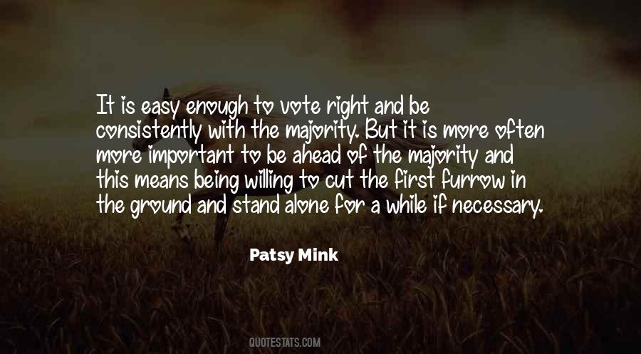 Patsy Mink Quotes #434420