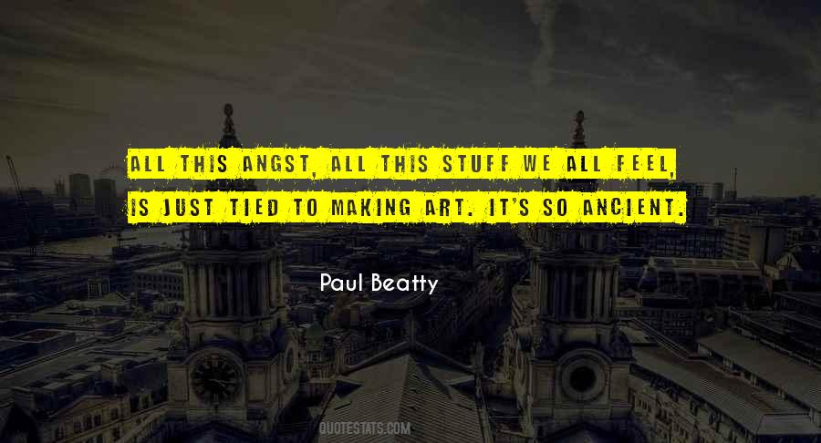 Paul Beatty Quotes #527273