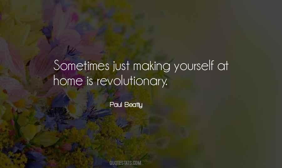 Paul Beatty Quotes #649446