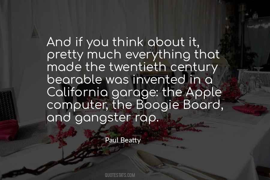 Paul Beatty Quotes #725990