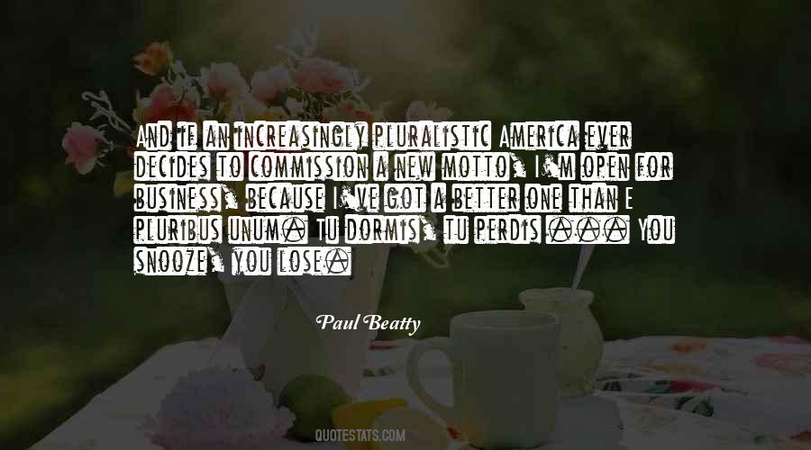 Paul Beatty Quotes #900372