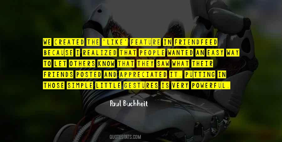 Paul Buchheit Quotes #131253