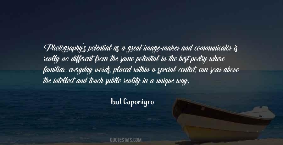 Paul Caponigro Quotes #619153