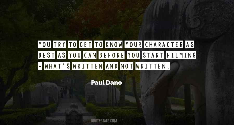 Paul Dano Quotes #1271850