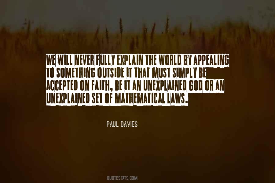 Paul Davies Quotes #541441