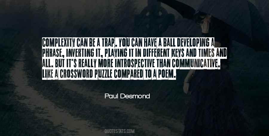 Paul Desmond Quotes #749422