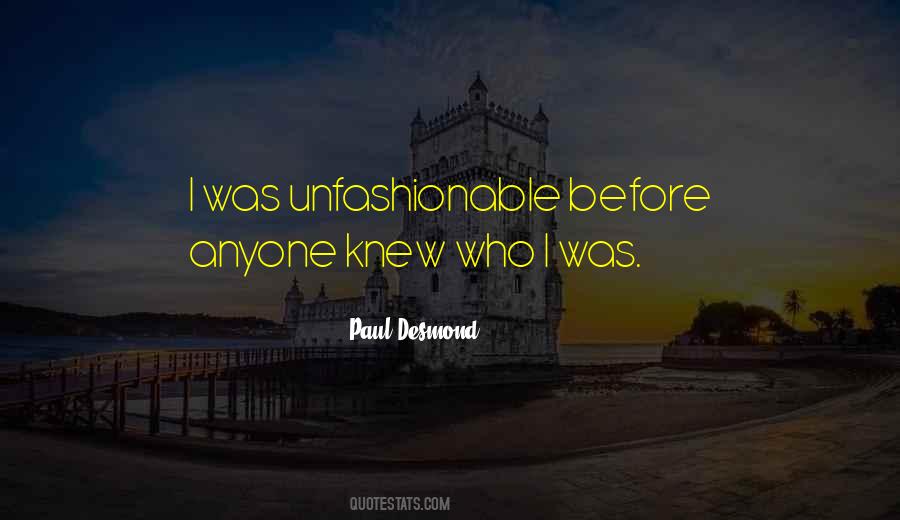 Paul Desmond Quotes #749961