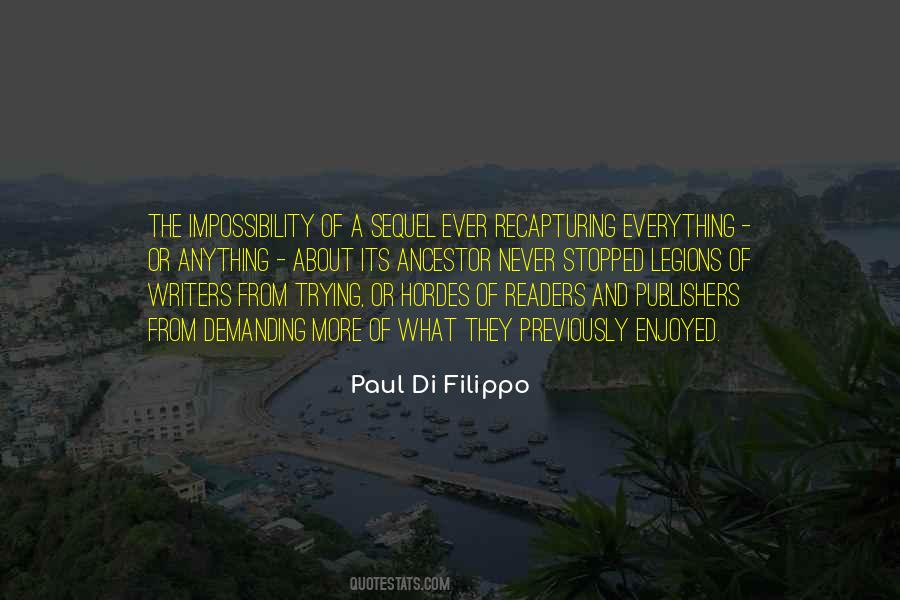 Paul Di Filippo Quotes #1150260