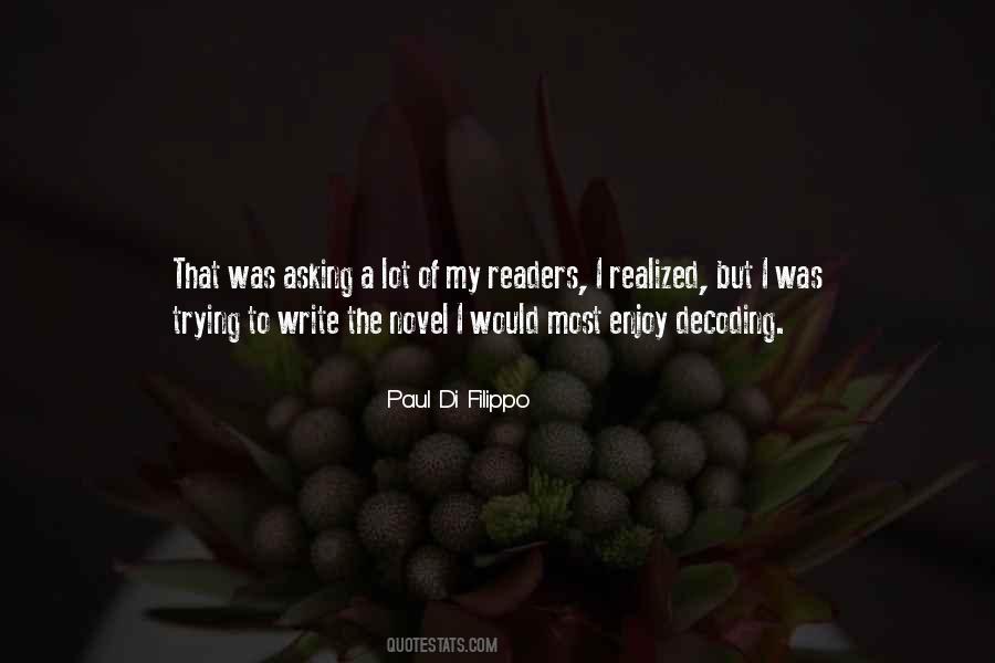 Paul Di Filippo Quotes #1168547
