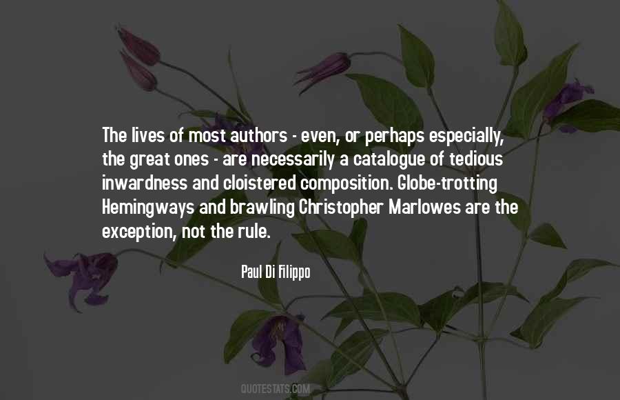 Paul Di Filippo Quotes #1197067