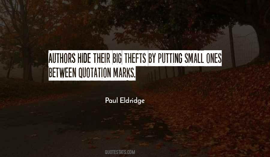 Paul Eldridge Quotes #656973
