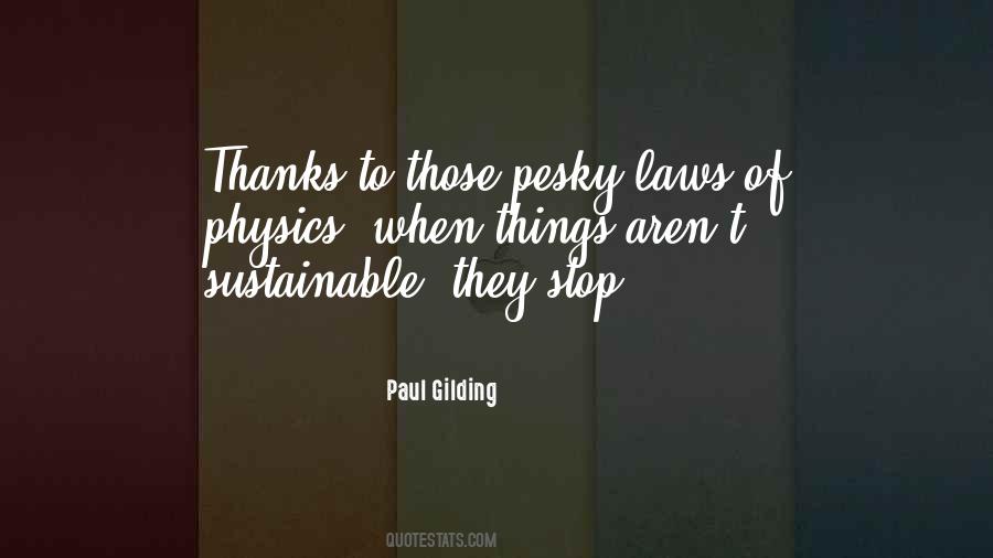 Paul Gilding Quotes #1411646