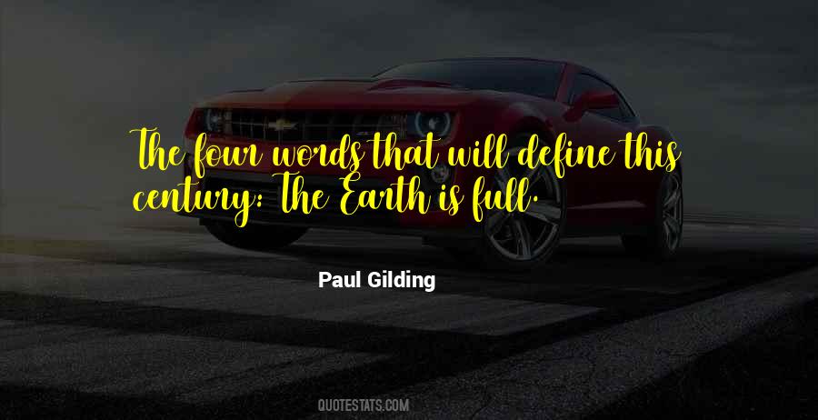 Paul Gilding Quotes #303763