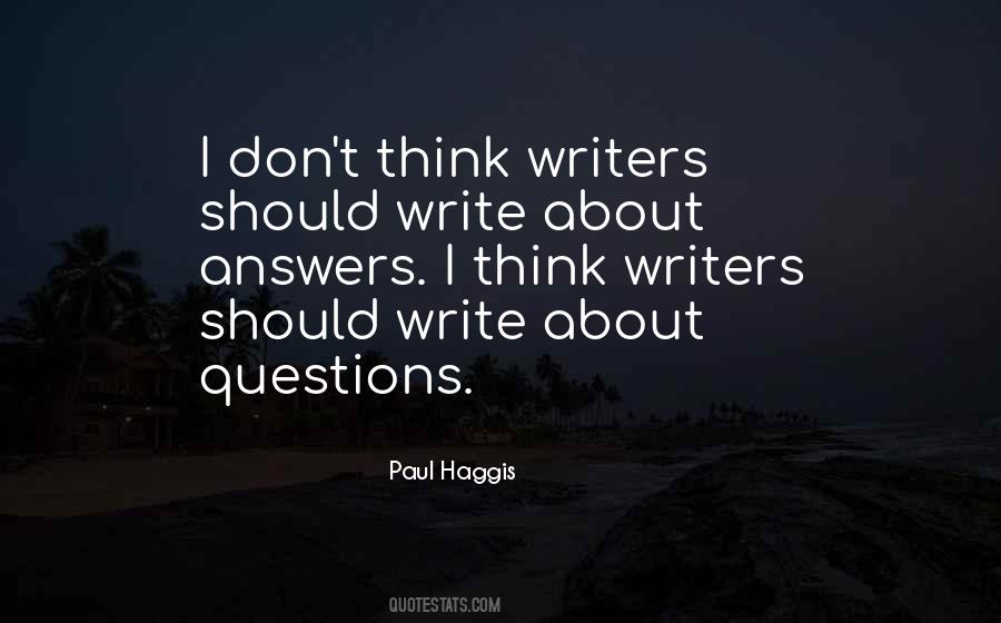 Paul Haggis Quotes #1359376