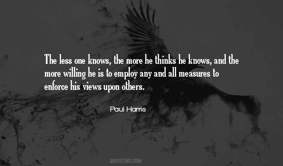 Paul Harris Quotes #1030692