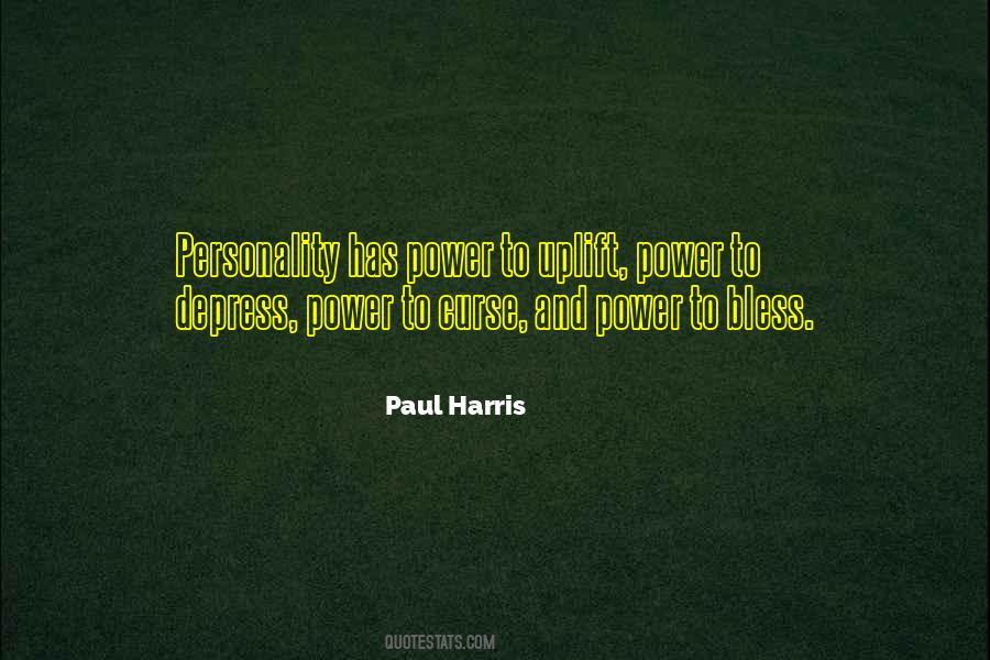 Paul Harris Quotes #1710015