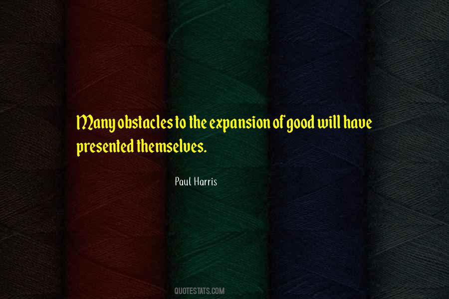 Paul Harris Quotes #1739075