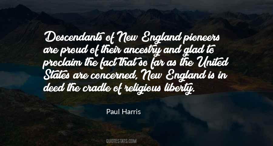 Paul Harris Quotes #291882