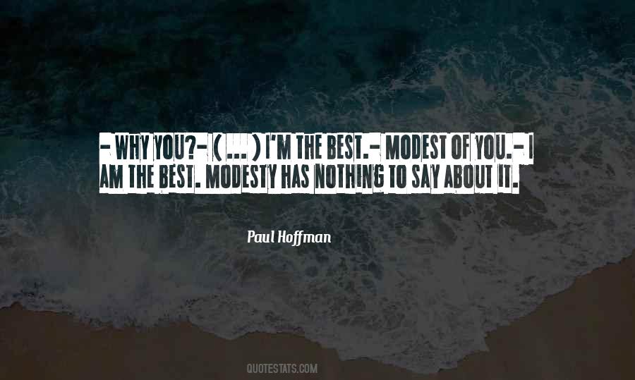 Paul Hoffman Quotes #1636501