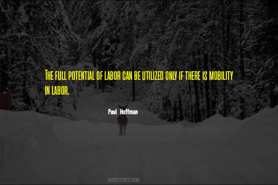 Paul Hoffman Quotes #542720