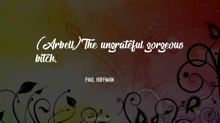 Paul Hoffman Quotes #875499