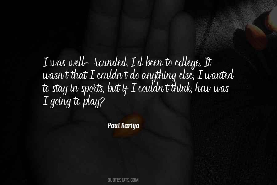 Paul Kariya Quotes #863789