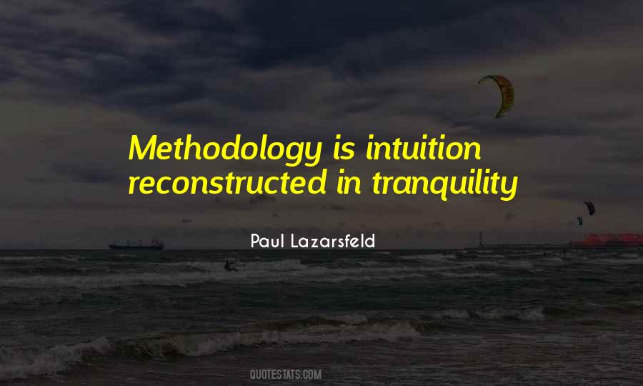 Paul Lazarsfeld Quotes #968305