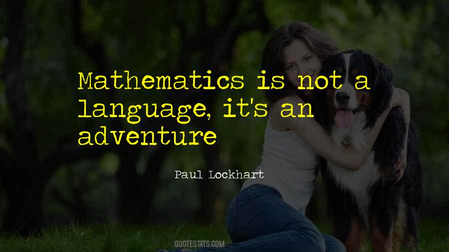 Paul Lockhart Quotes #1405513