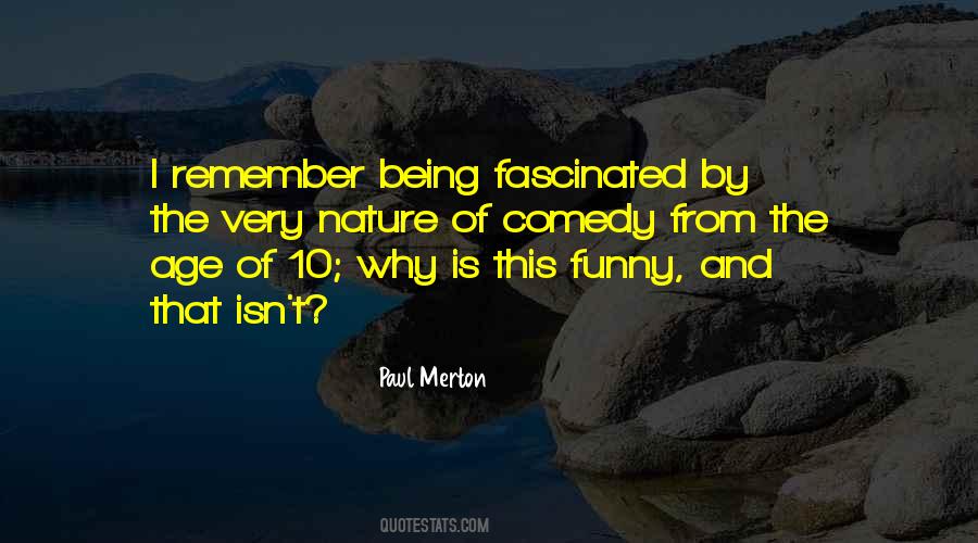 Paul Merton Quotes #323543