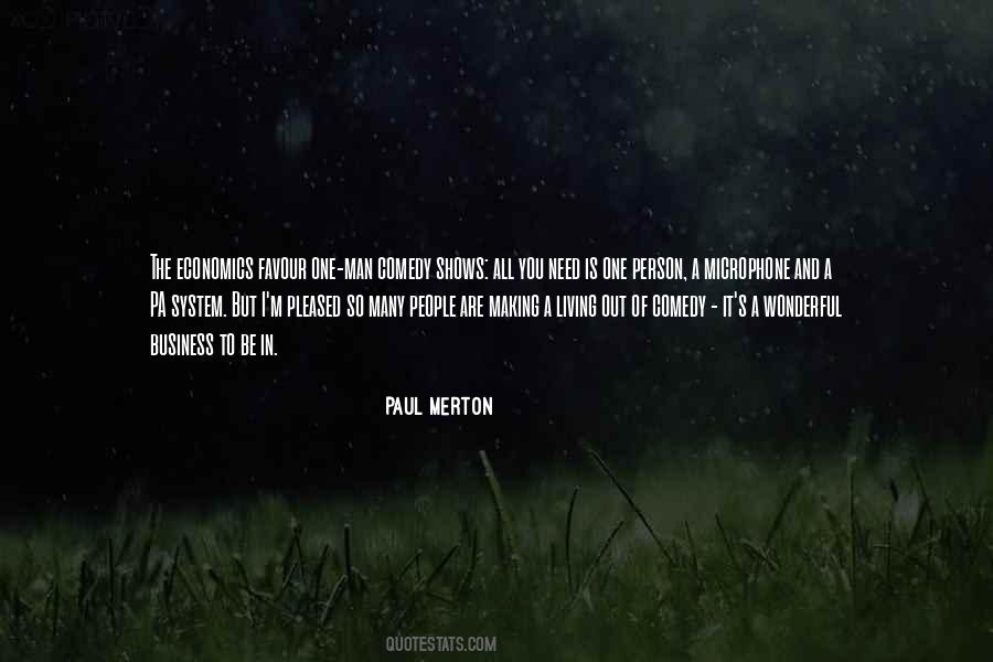 Paul Merton Quotes #807738