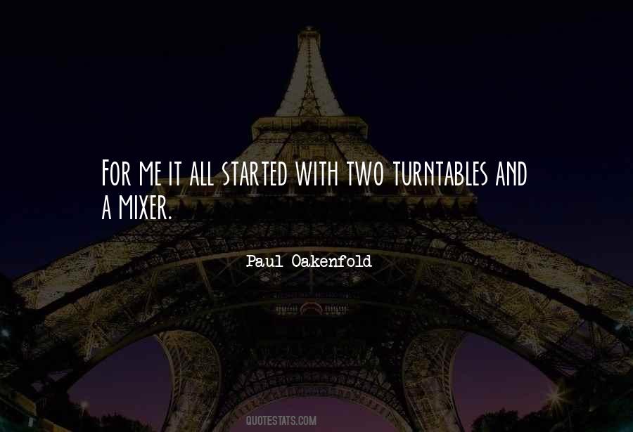Paul Oakenfold Quotes #61064