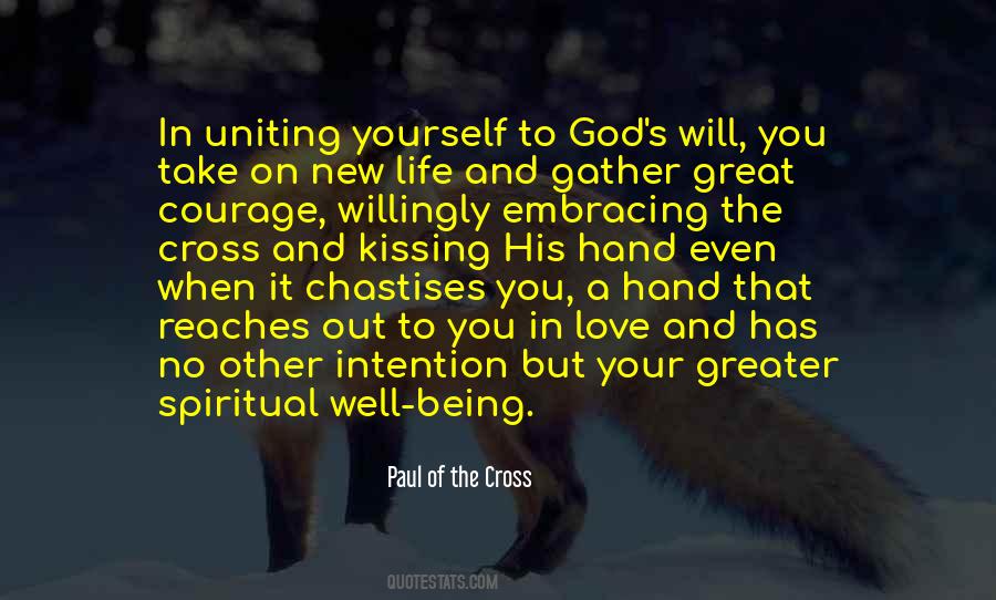 Paul Of The Cross Quotes #135468