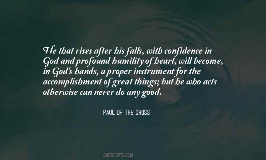 Paul Of The Cross Quotes #1406295