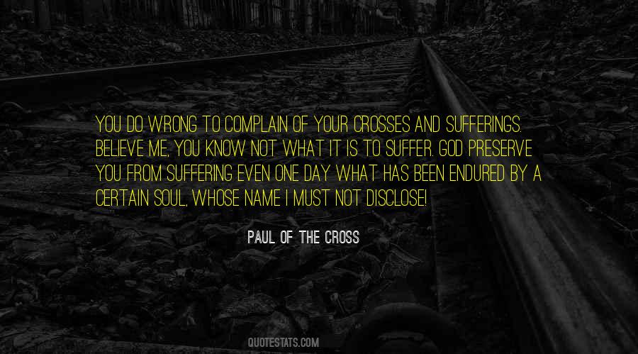 Paul Of The Cross Quotes #461918