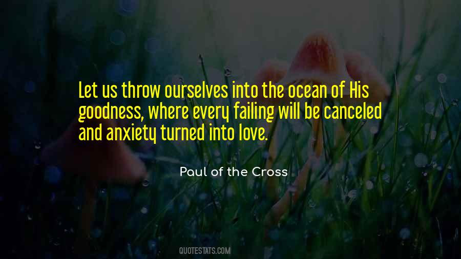 Paul Of The Cross Quotes #722980