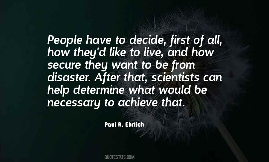 Paul R Ehrlich Quotes #262155